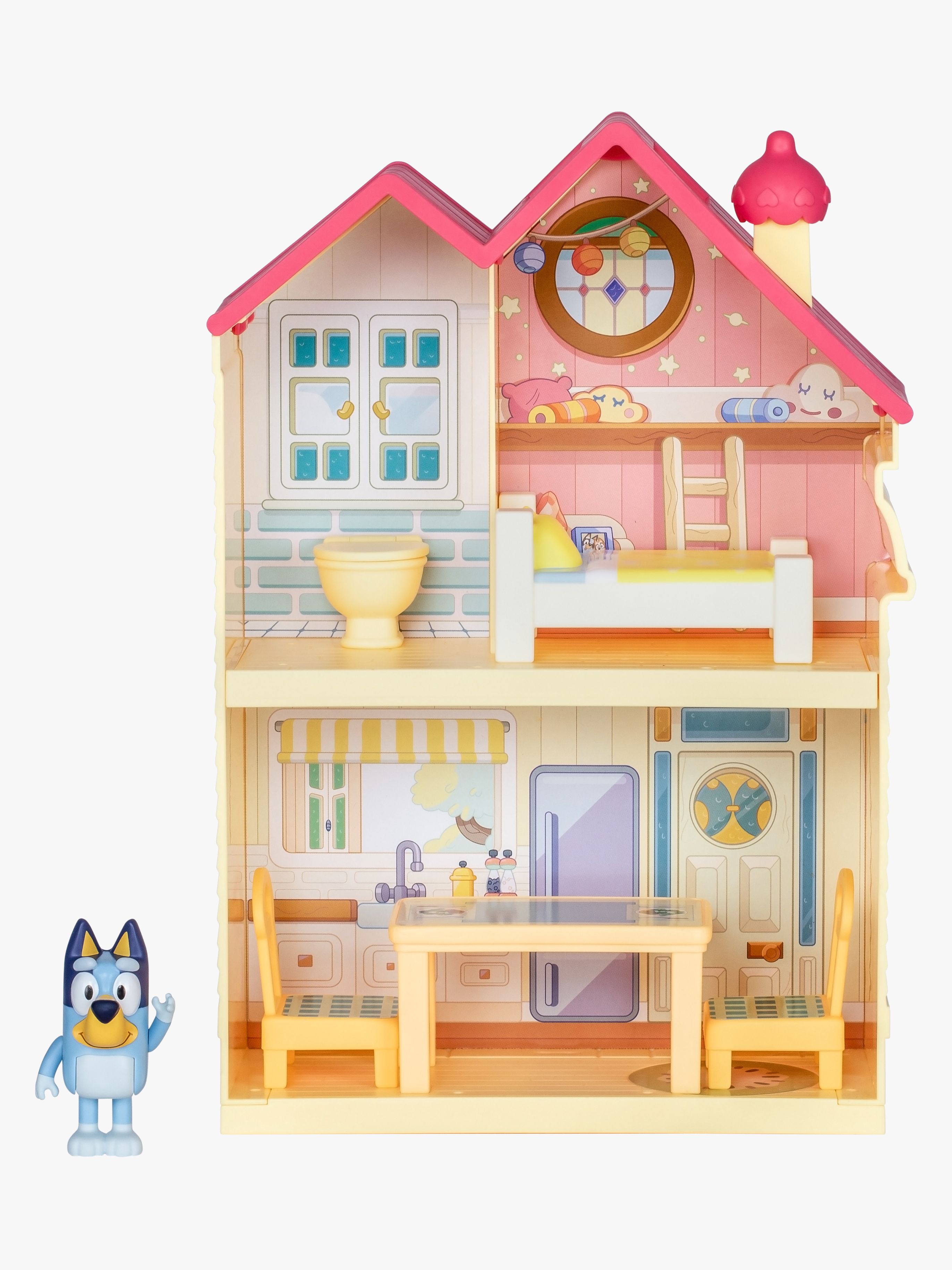Mini Bluey Home Spielset mit Figur