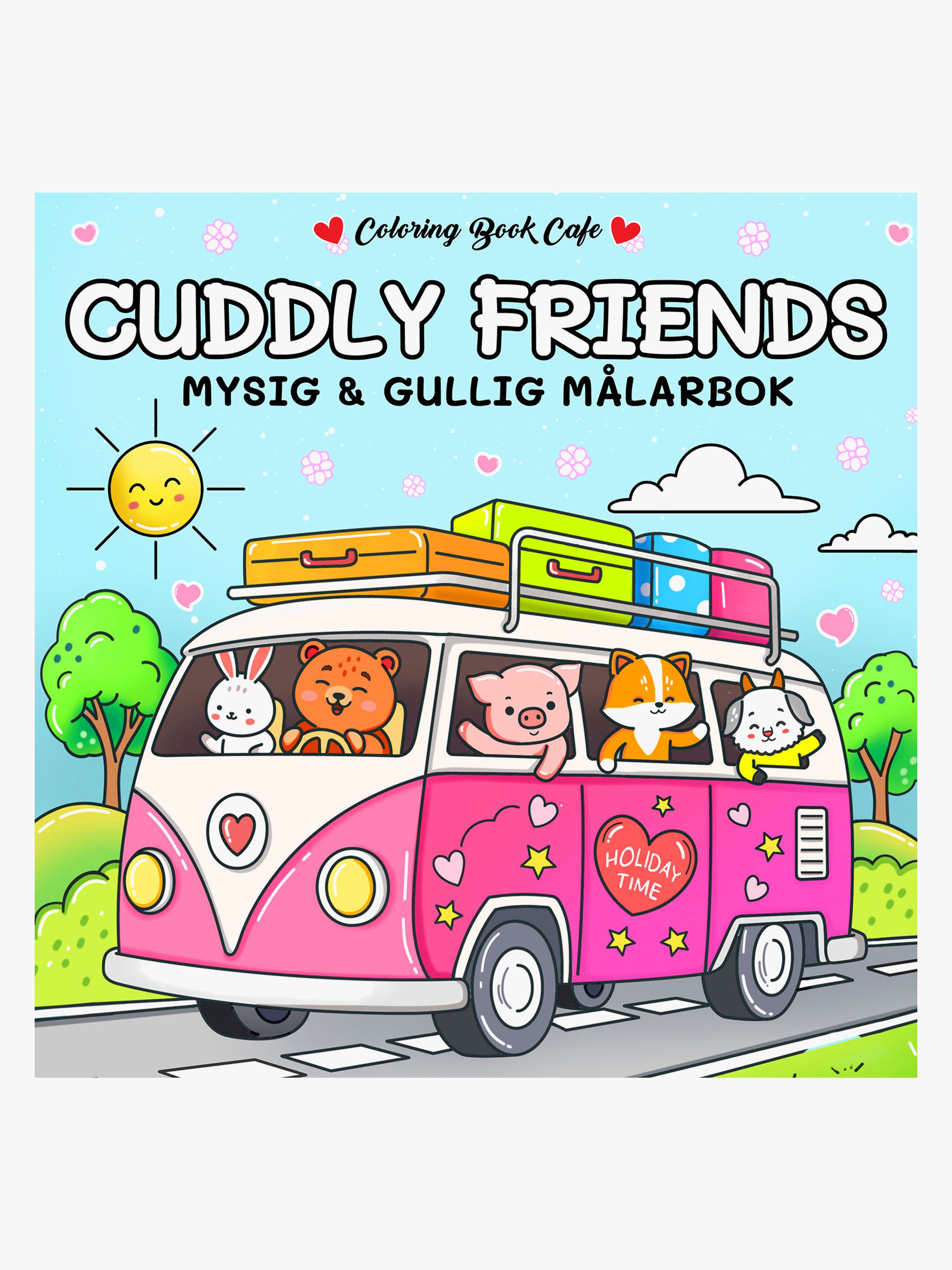 Legind A / S Cozy Cuddly Friends Malbuch