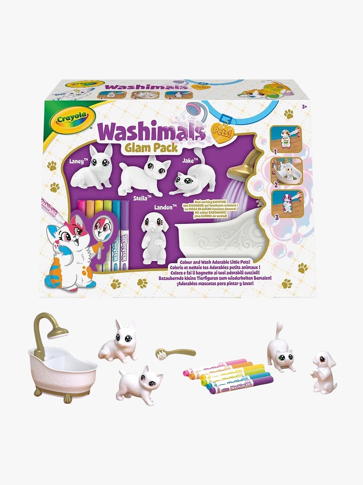 Crayola Washimals Bastelset Pets Tub