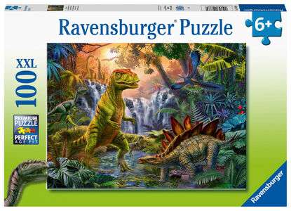 Ravensburger Puzzle Dinosaurier-Oase 100 Teile