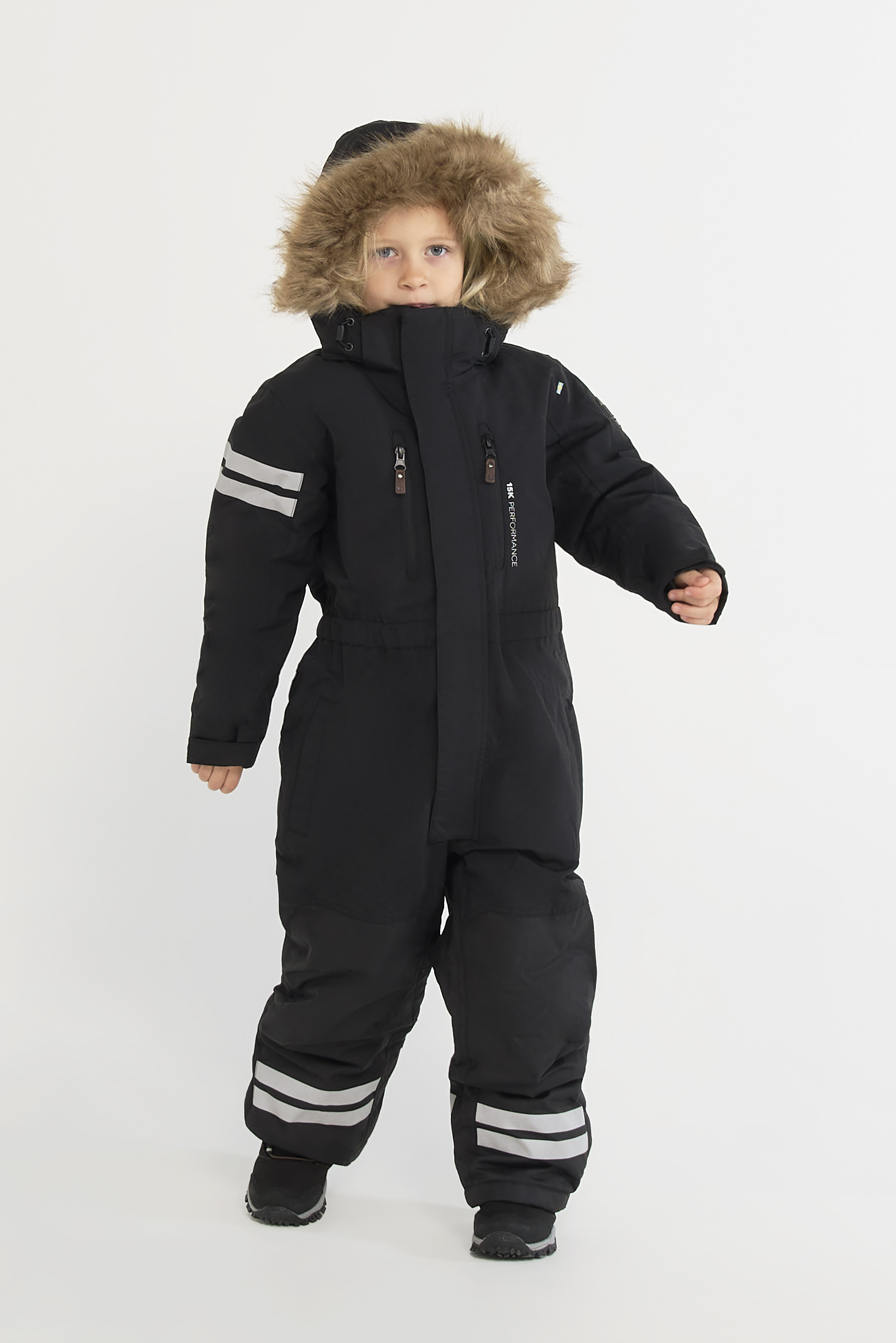 Polar Overall, Schwarz, 90