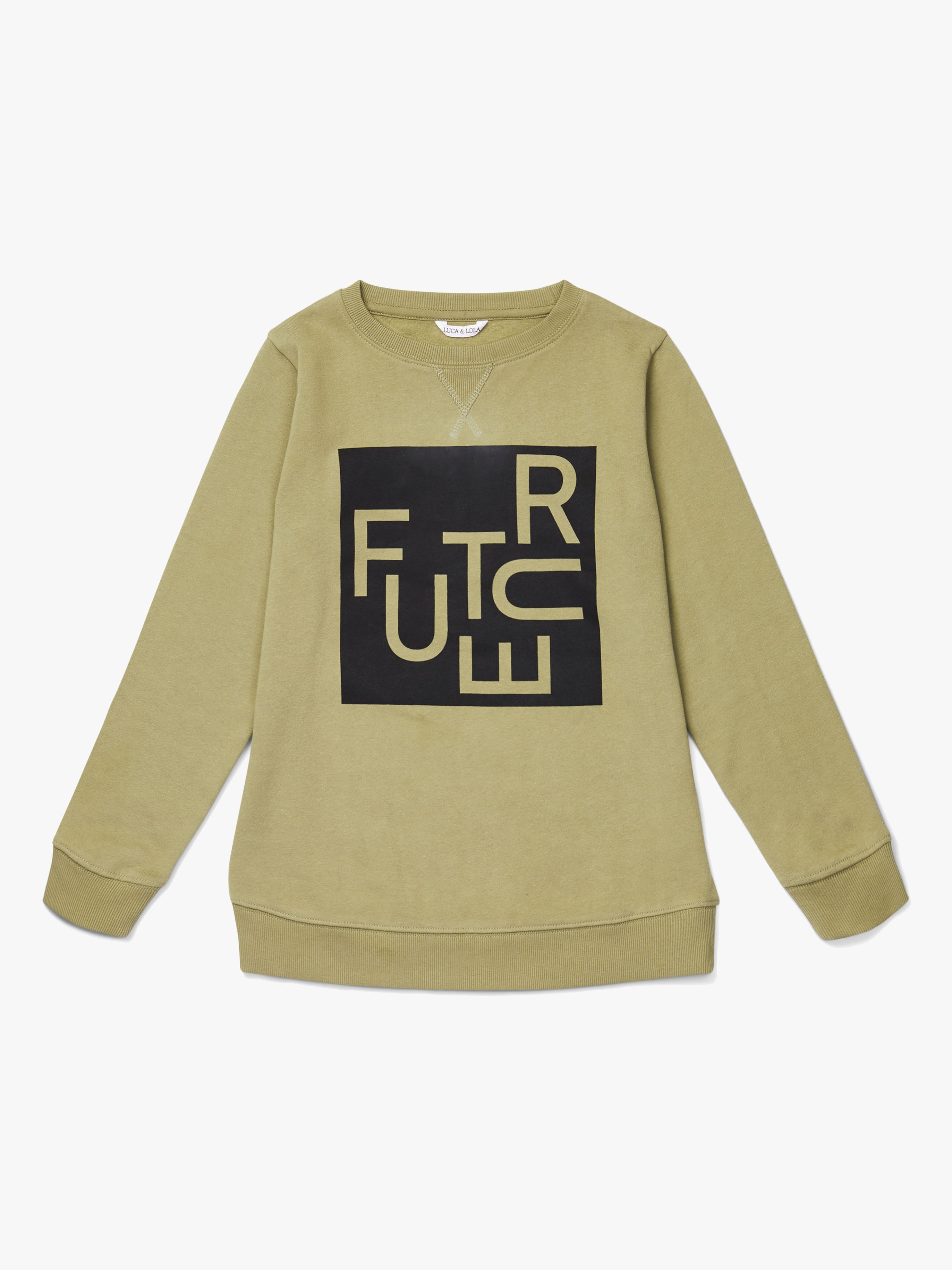 Luca &  Lola Leone Pullover, Brown 134–140