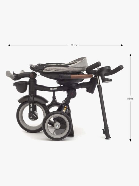 Milly Mally Twinkle Dreirad, Grau