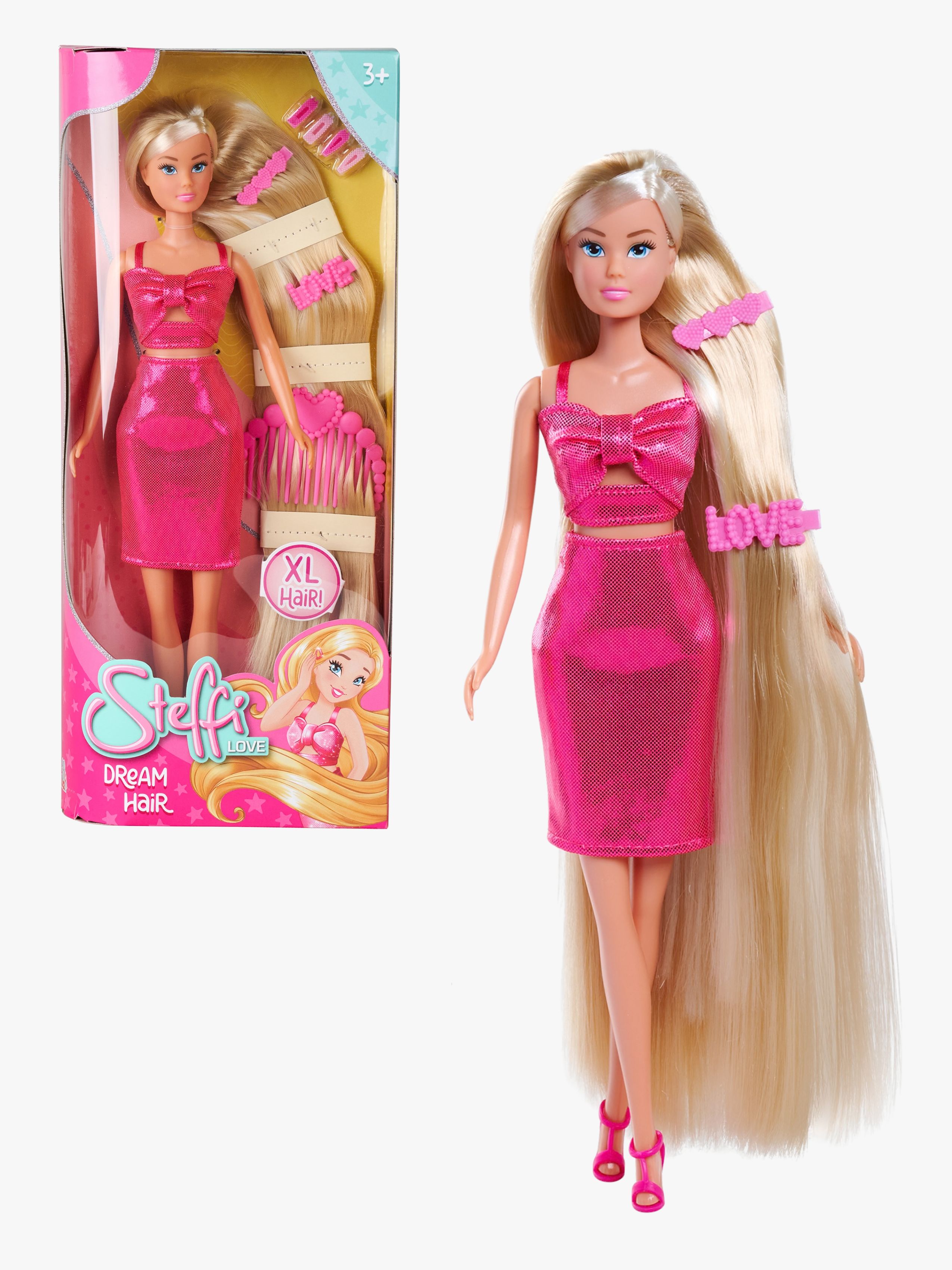 Steffi Love Modepuppe mit Langen Haaren &  Accessoires
