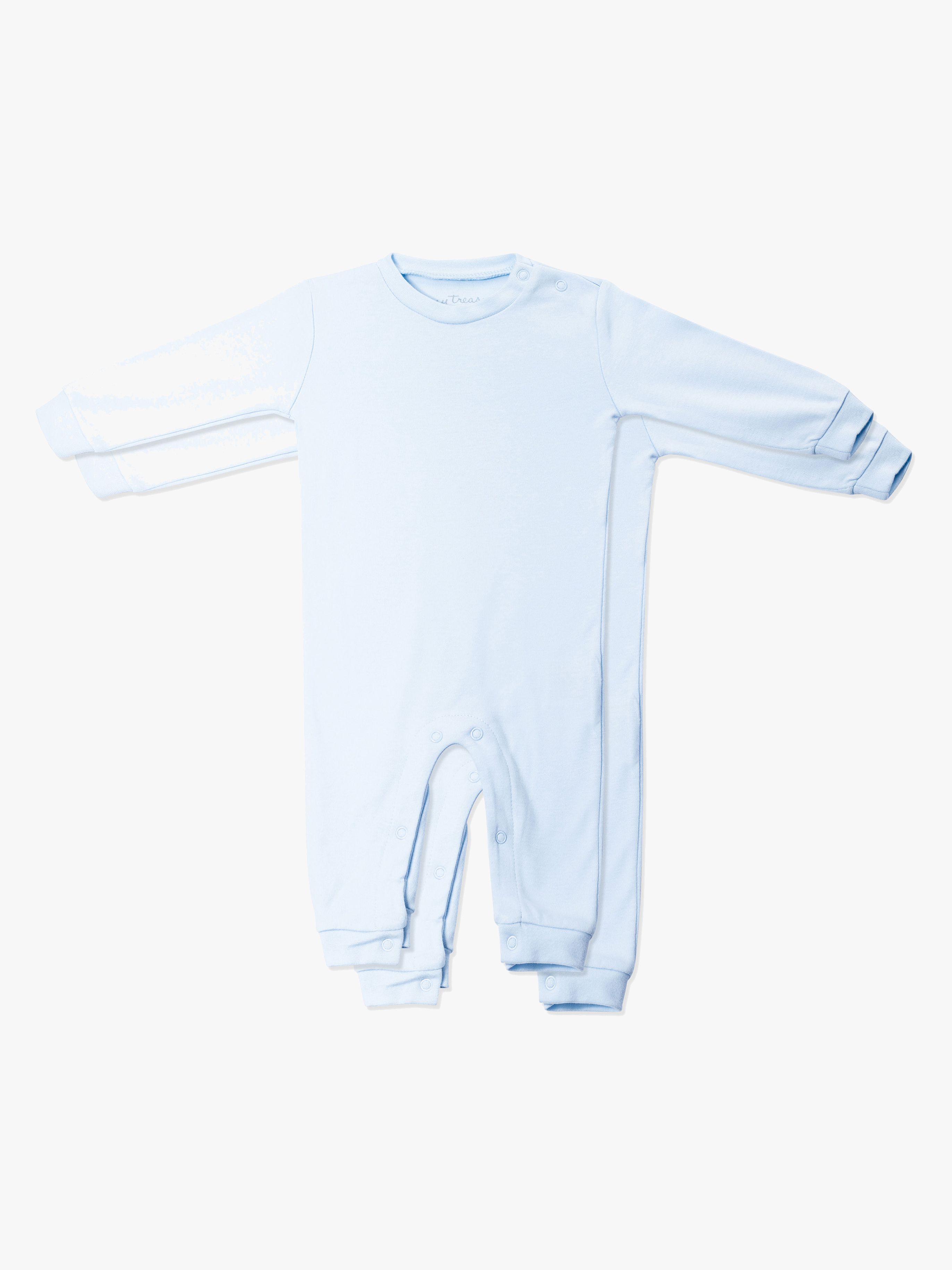 Tiny Treasure Maxime Body 2er-Pack, Baby Blue 62