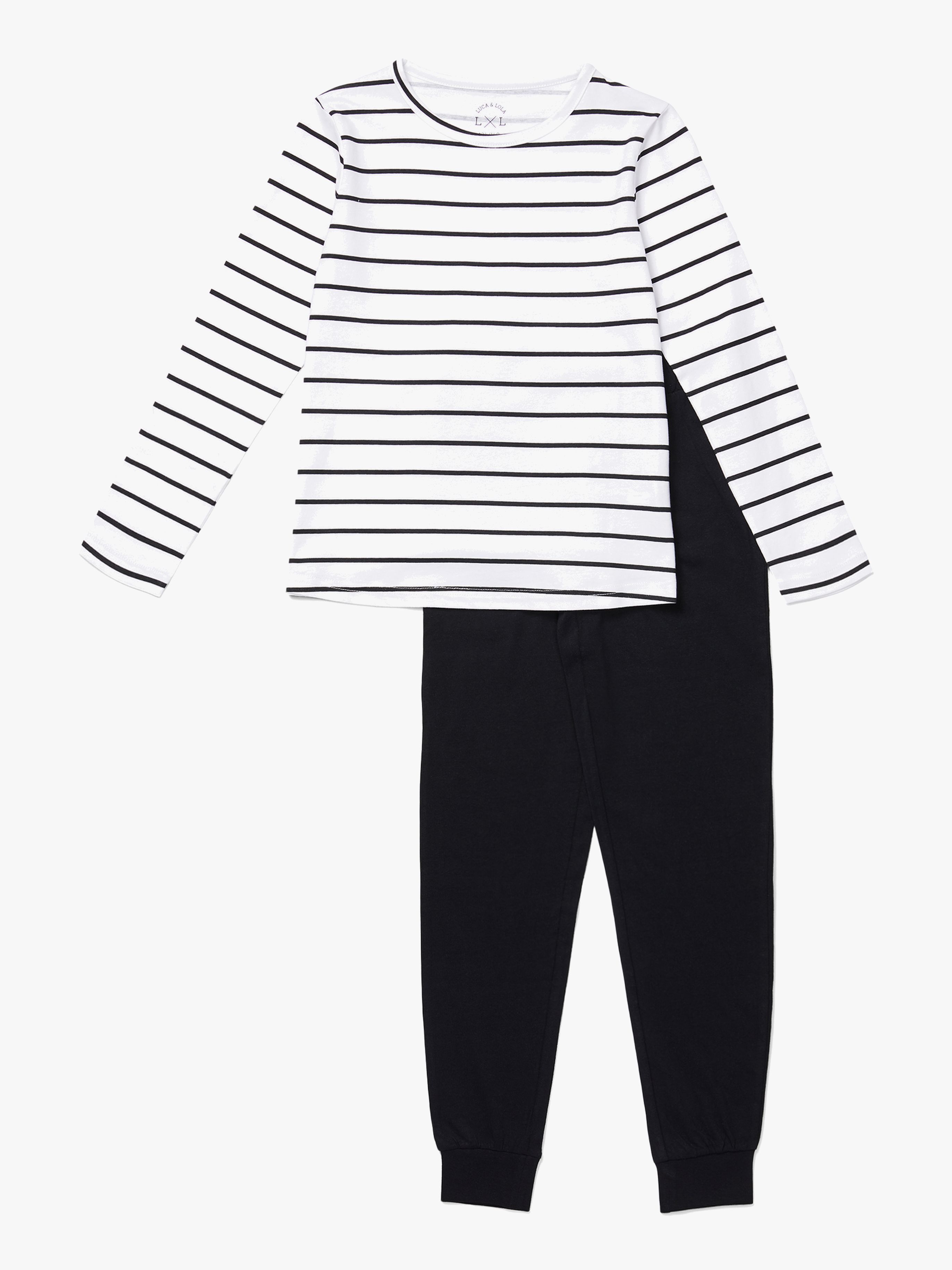 Emma Schlafanzug, White Stripes 134-139
