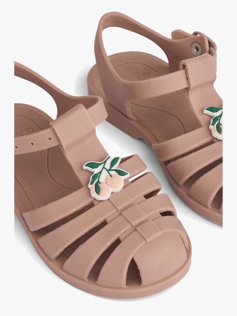 LIEWOOD Bre Sandalen mit Anhängern, Peach/Dark rose