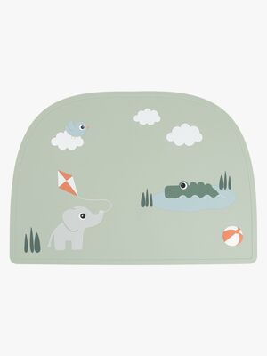 Done By Deer Playgorund Tischset Silikon, Green