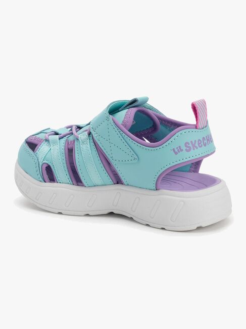 Skechers Play Scene Splash Cute Crew Sandalen, Blue