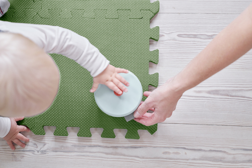 BabyDan Spielteppich, Soft Green