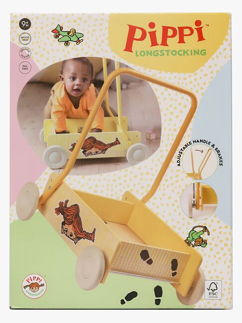 Pippi Langstrumpf Lauflernwagen, Gelb