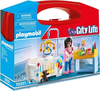 Playmobil 70531 City Life Kinderzimmer Koffer