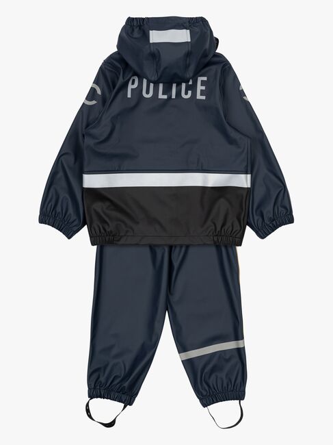 Mikk-Line Polizei Regenset mit Hosenträgern, Blue Nights