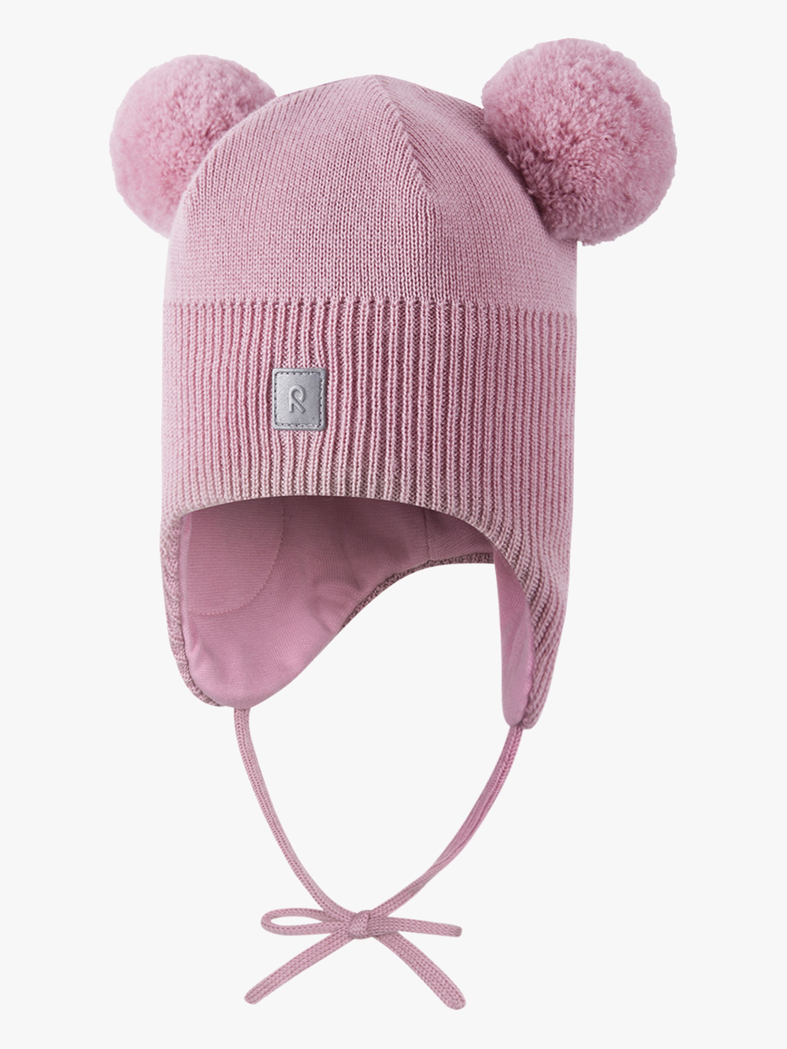 Reima Kumpi Mütze Merinowolle, Grey Pink, 48