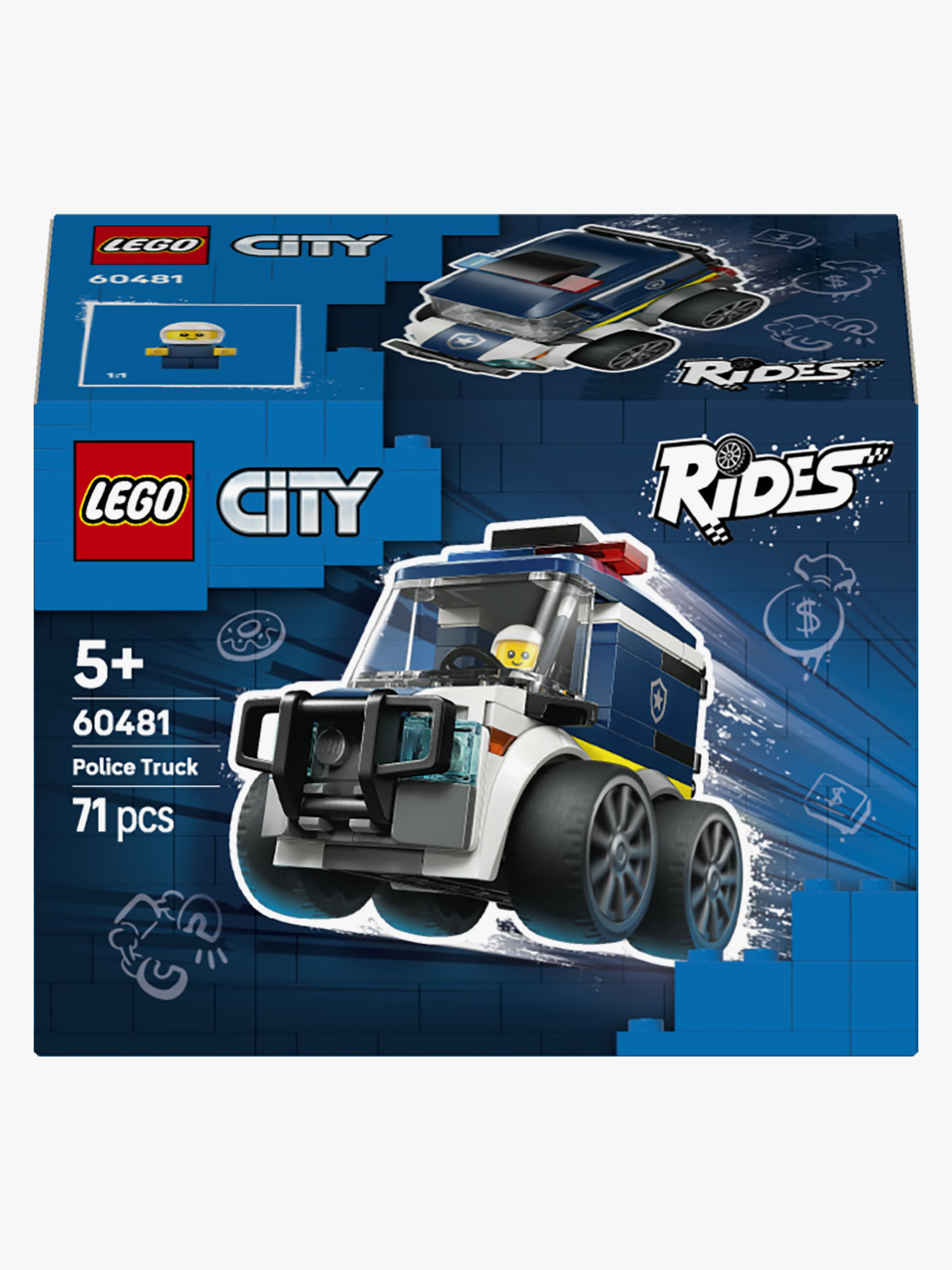 City 60481 Coole Flitzer – Polizei-Truck