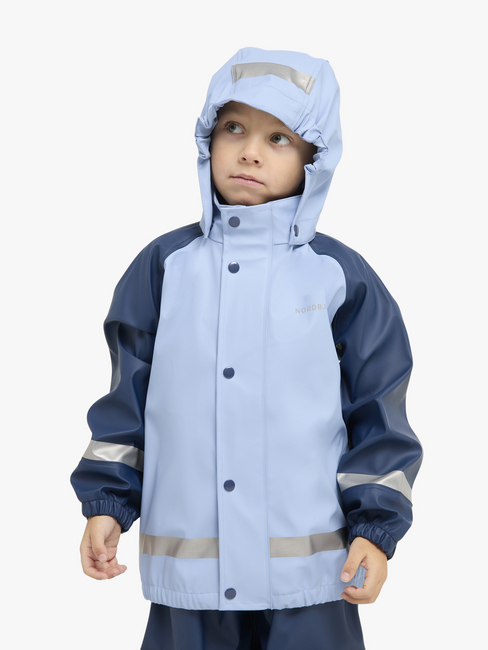 Nordbjörn Koster Regenanzug, Blau
