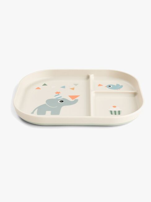 Done By Deer Celebration Foodie Unterteilter Teller, Sand