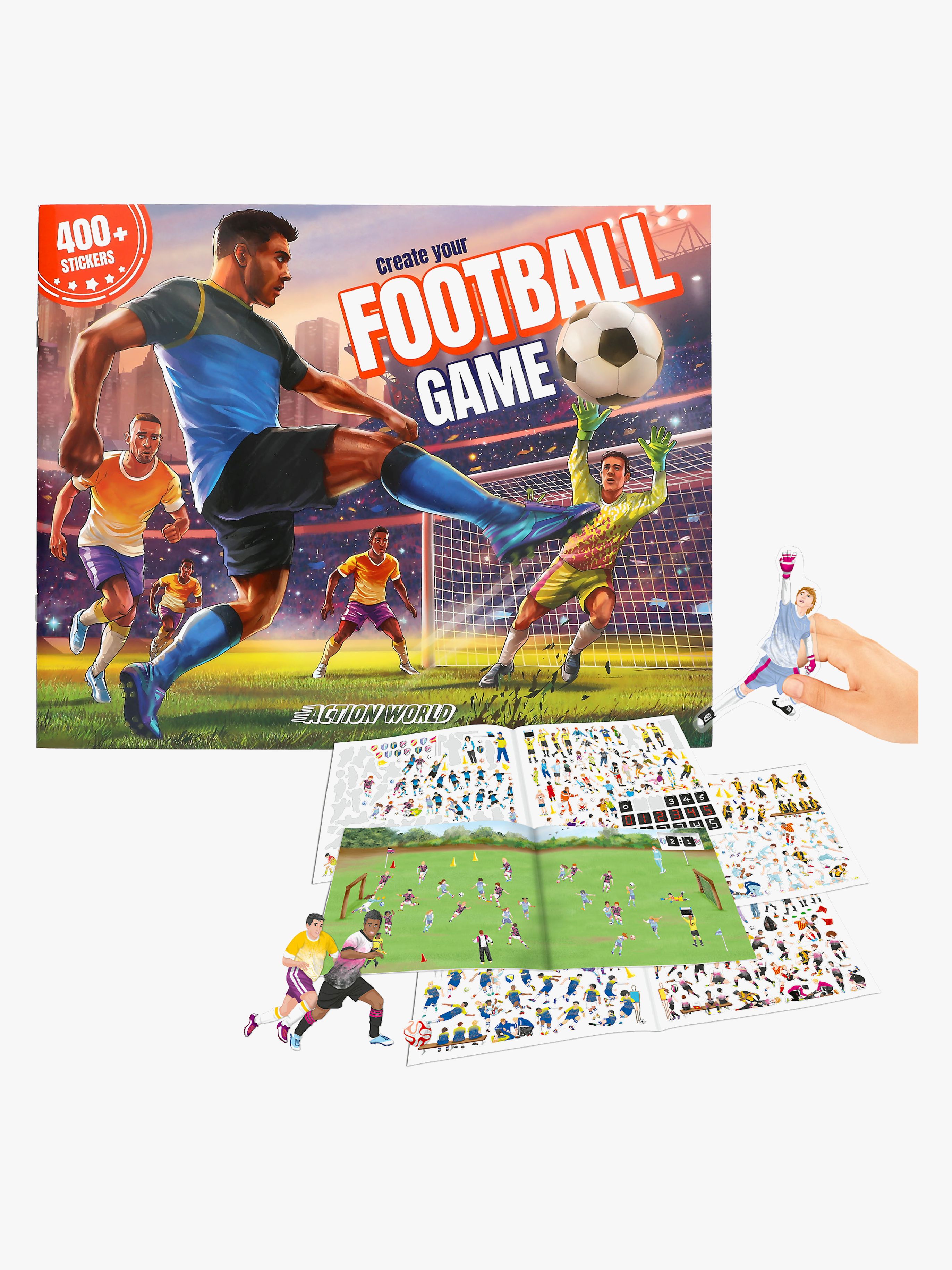 Bastelbuch Gestalte Dein Fußballspiel