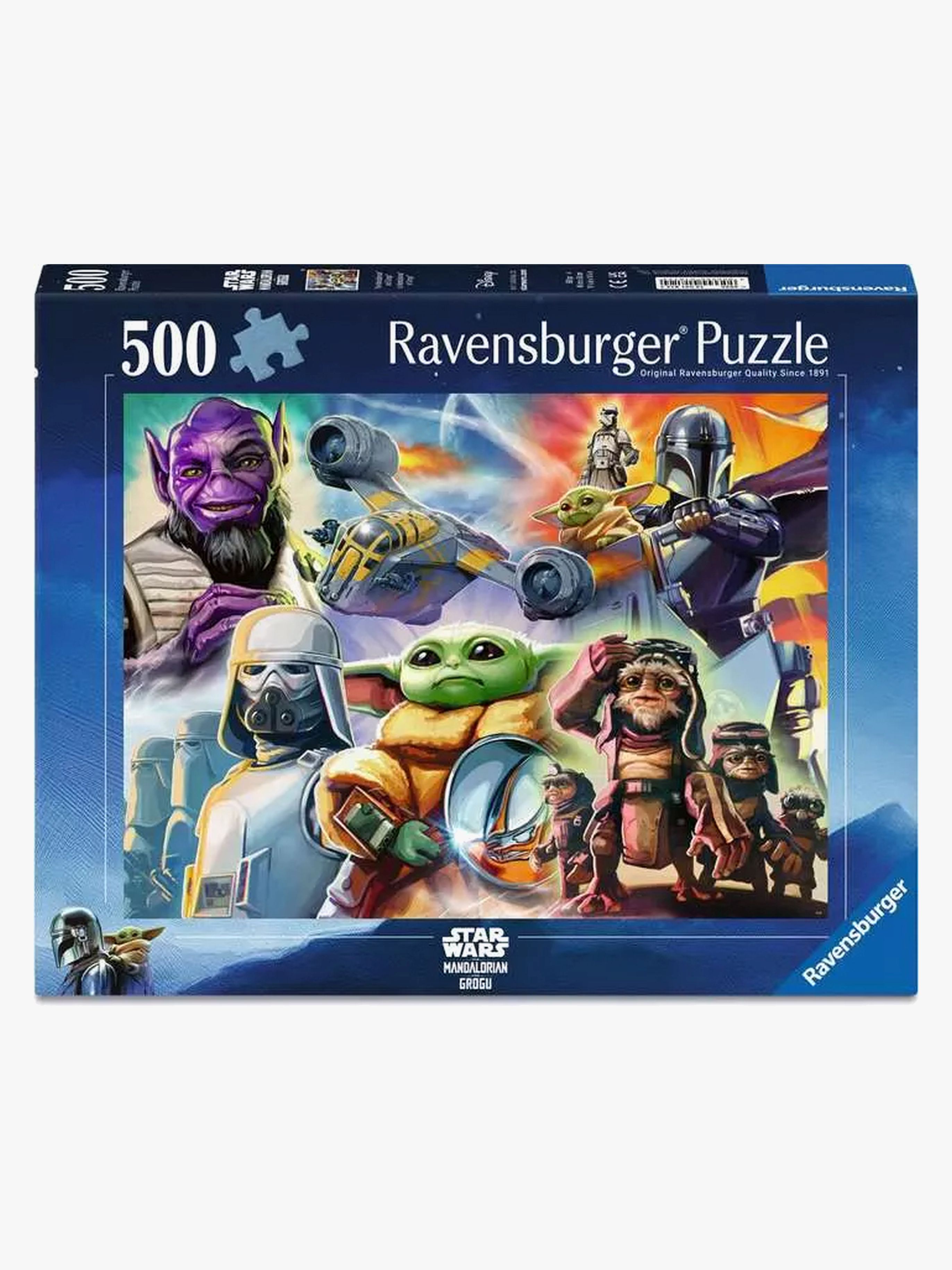 Ravensburger Star Wars Puzzle The Mandalorian and Grogu 500 Teile
