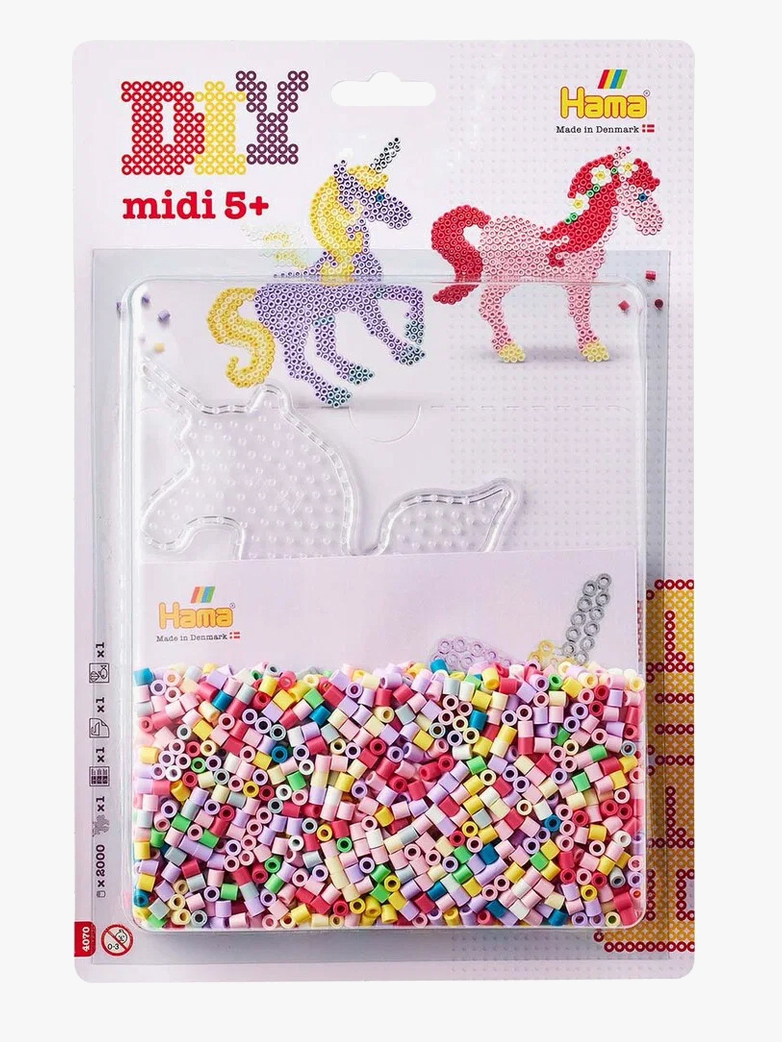 Midi Pferd Perlenset 2000 Teile