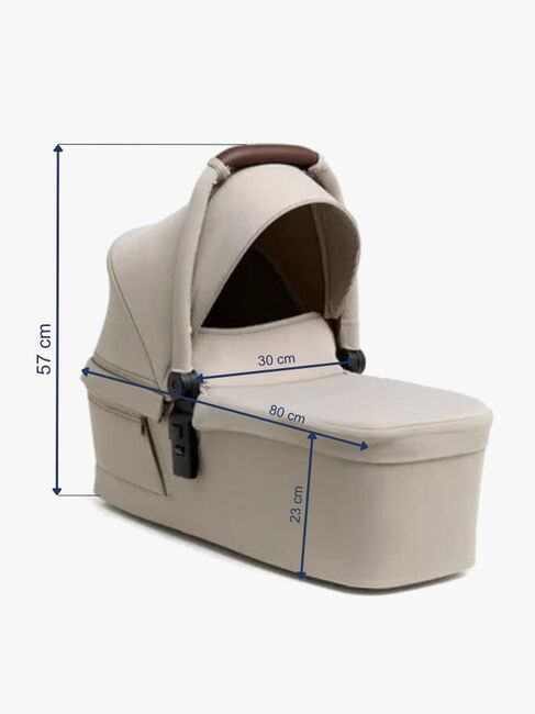 Beemoo Pro Twin 2 Liegewanne, Latte Beige