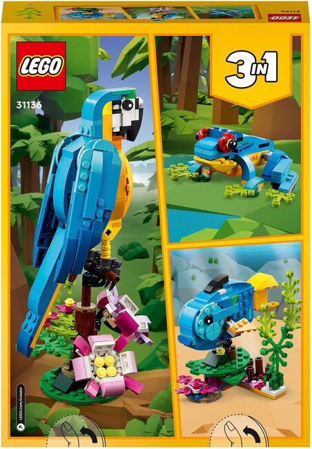 LEGO Creator 31136 Exotischer Papagei