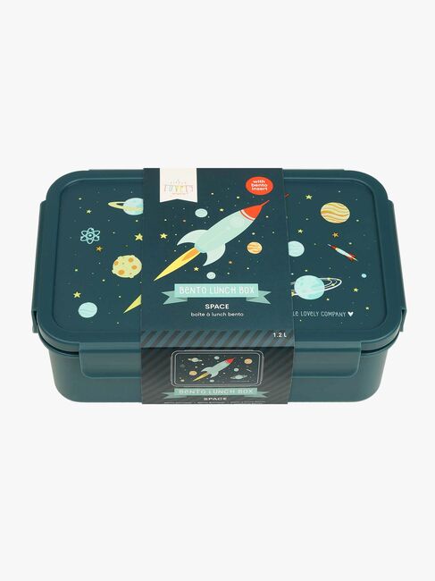 A Little Lovely Company Bento Lunchbox, Weltraum