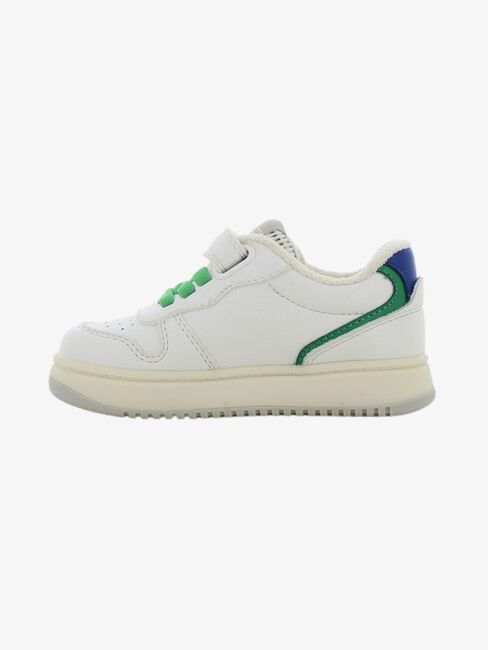 SJ Sneaker, White/Green