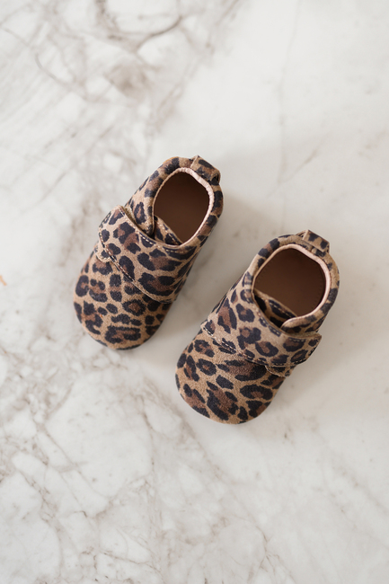 Mikk-Line Hausschuhe Wildleder, Leo