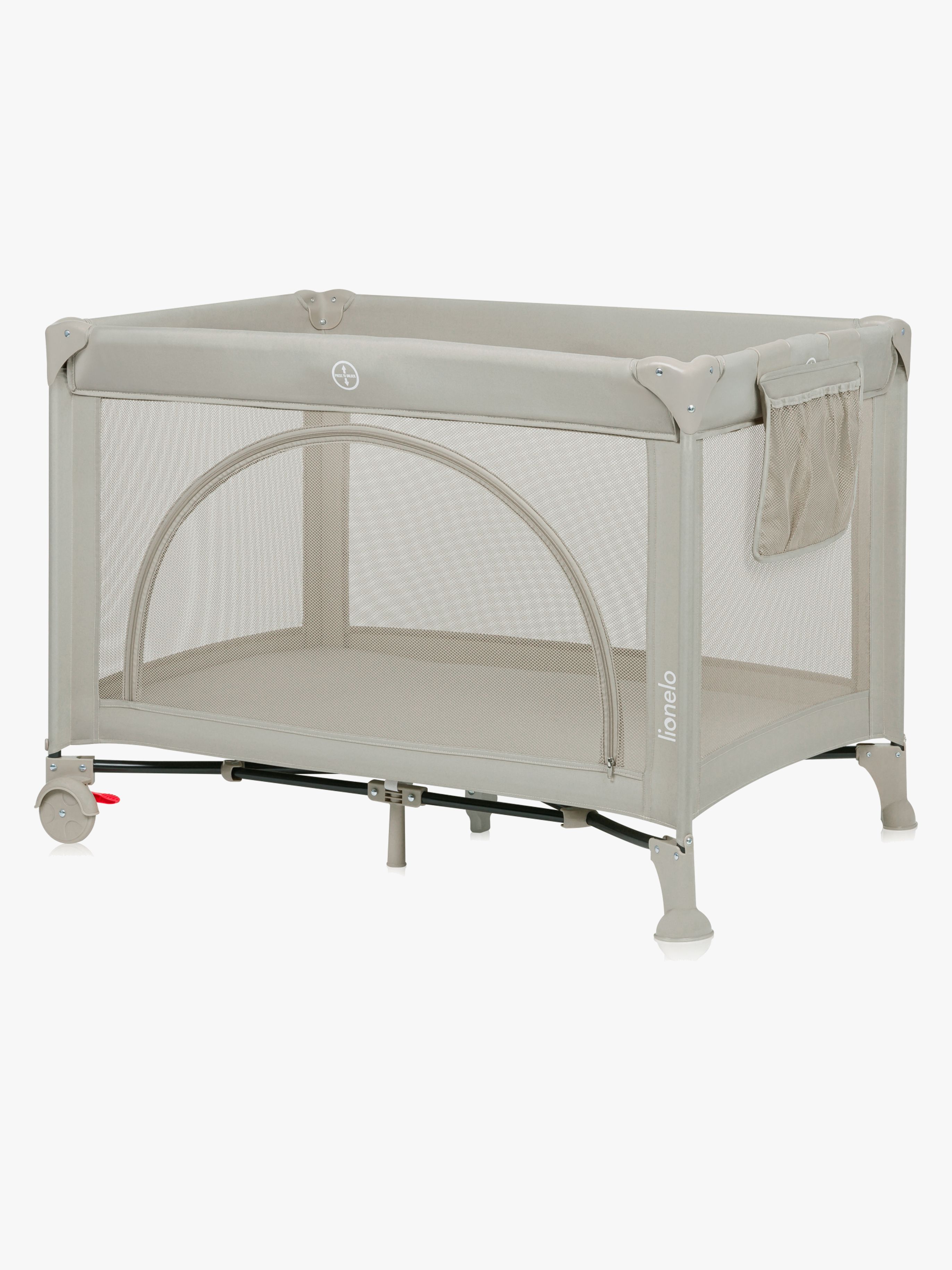 Lionelo LAURA Reisebett, Beige Sand