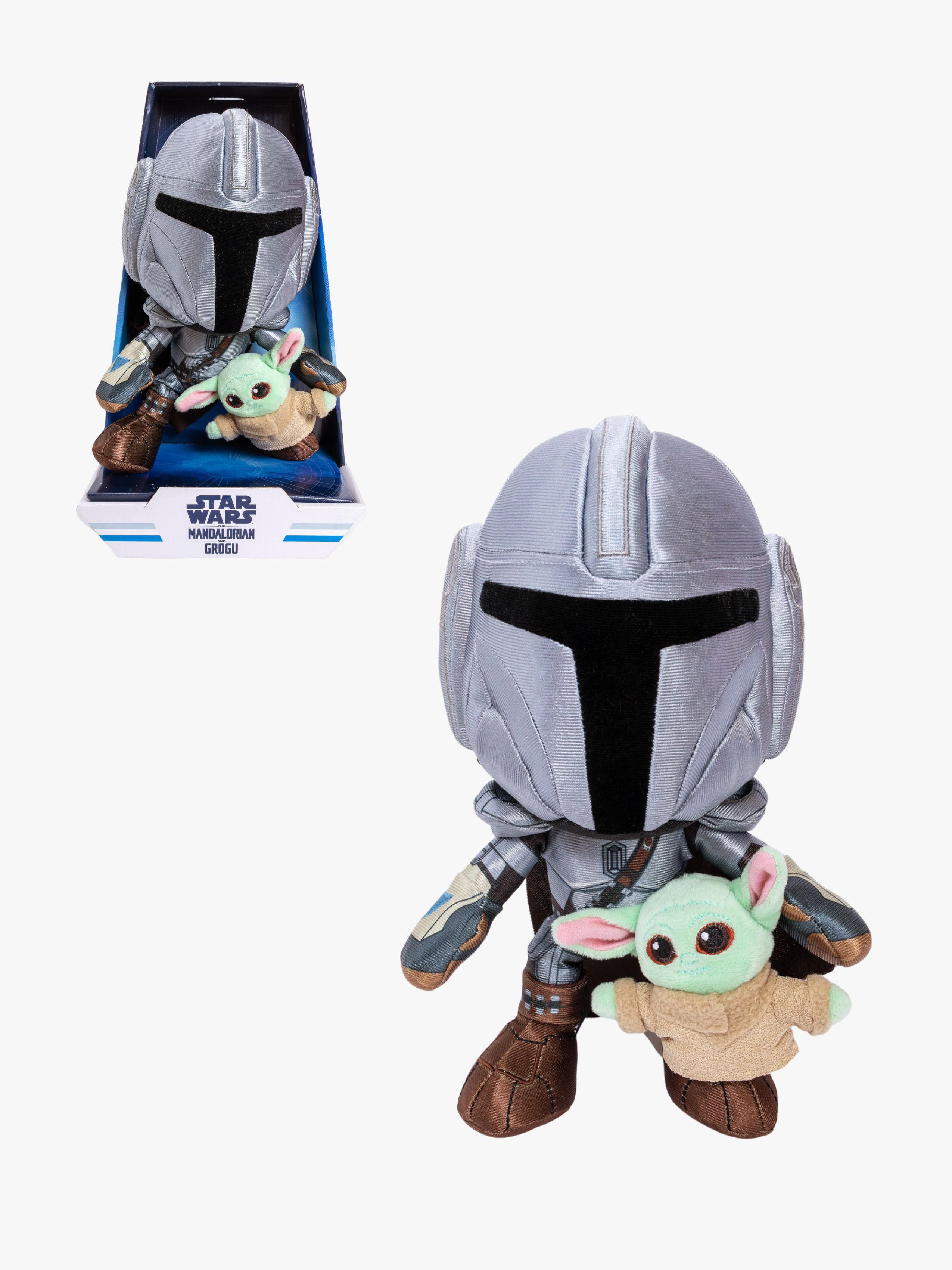 Star Wars Stofftier the Mandalorian mit Mini Grogu