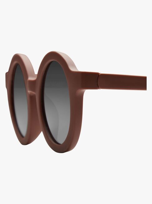 BabyMocs Signature Soft Biegbare Sonnenbrille, Braun