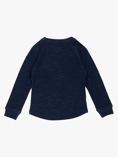 Viking Soft Merino Thermo-Unterhemd Merinomix, Marineblau