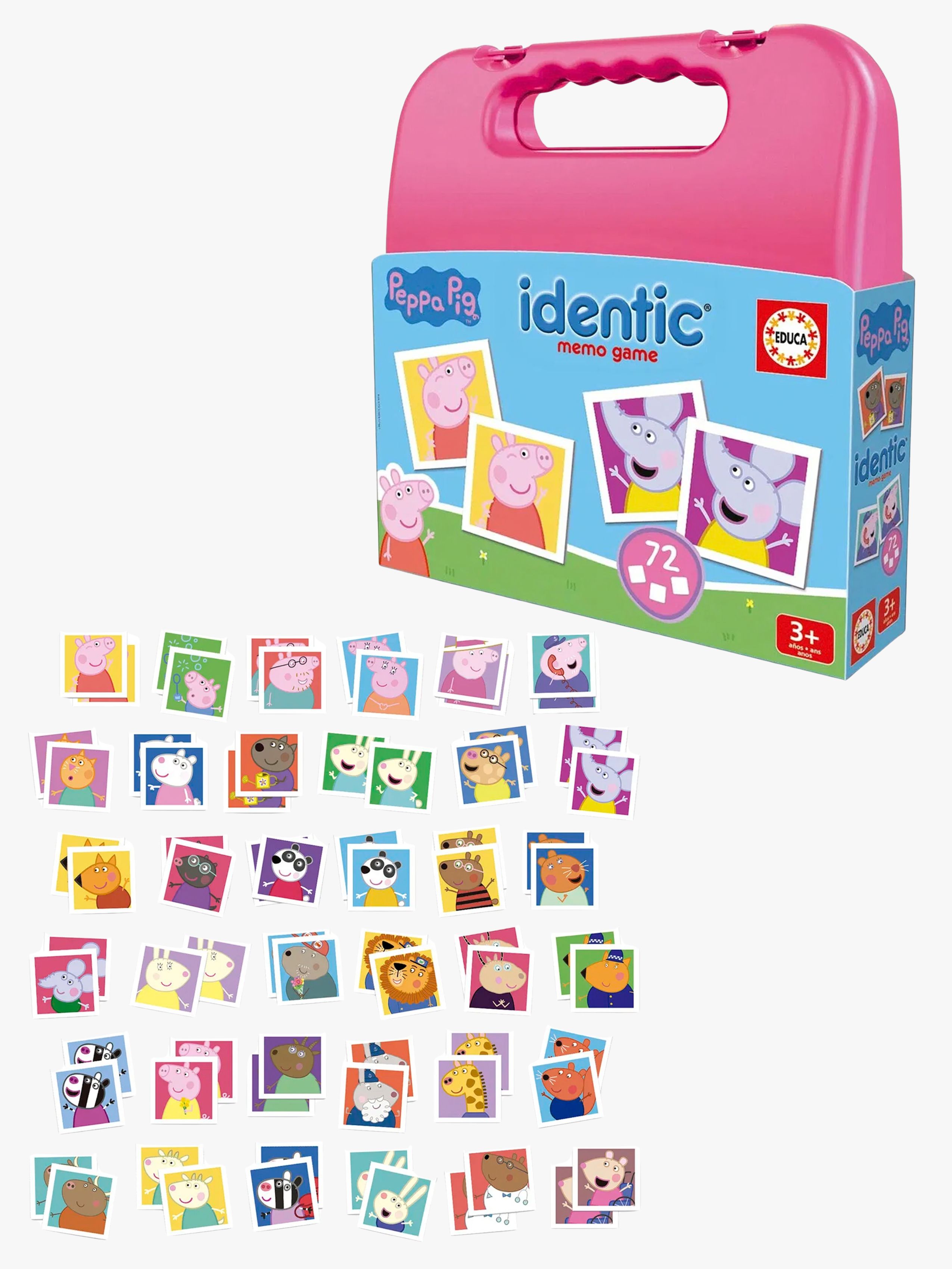 Peppa Wutz Memo-Spiel Im Koffer