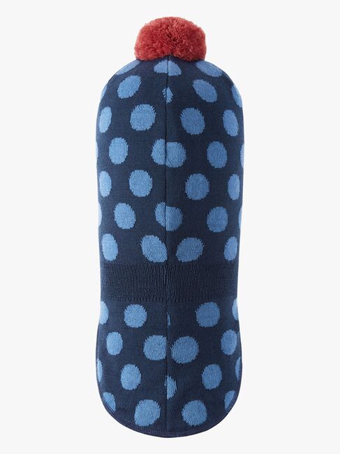 Reima Polkka Schlupfmütze Wollmischung, Blue Ocean