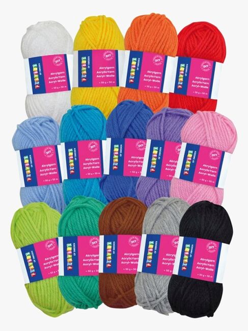 Playbox Acrylgarnset, 14 Farben