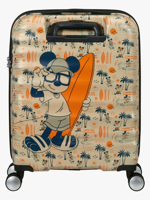 American Tourister Wavebreaker Disney Spinner Koffer 35L, Mickey Super Surfer