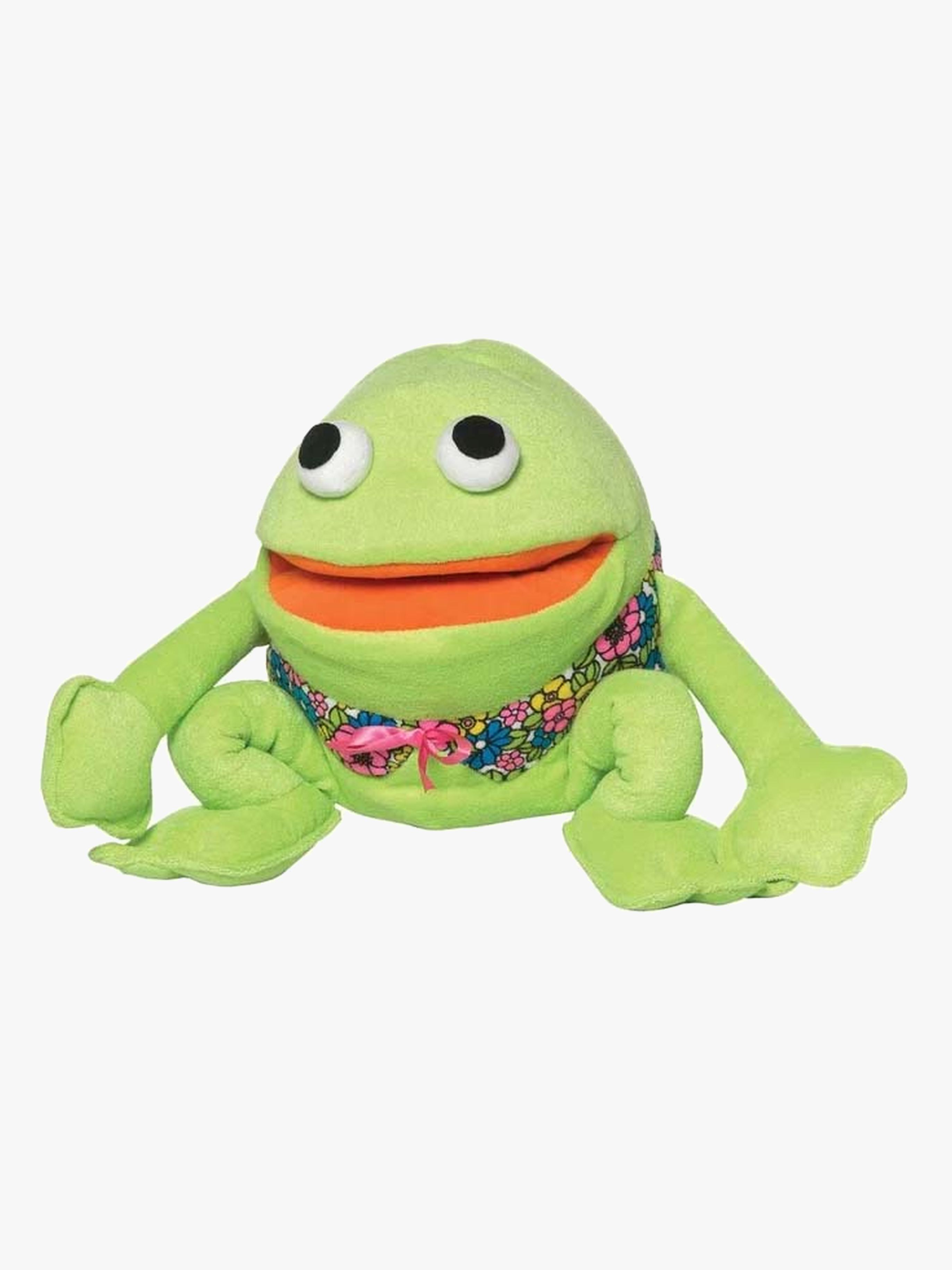 Handpuppe Frosch Kaj 24 cm