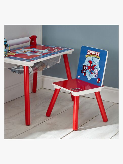 Marvel Spidey & His Amazing Friends Schreibtisch mit Stuhl, Rot