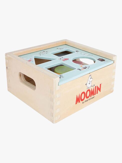 Mumin Holzblöcke Kasten