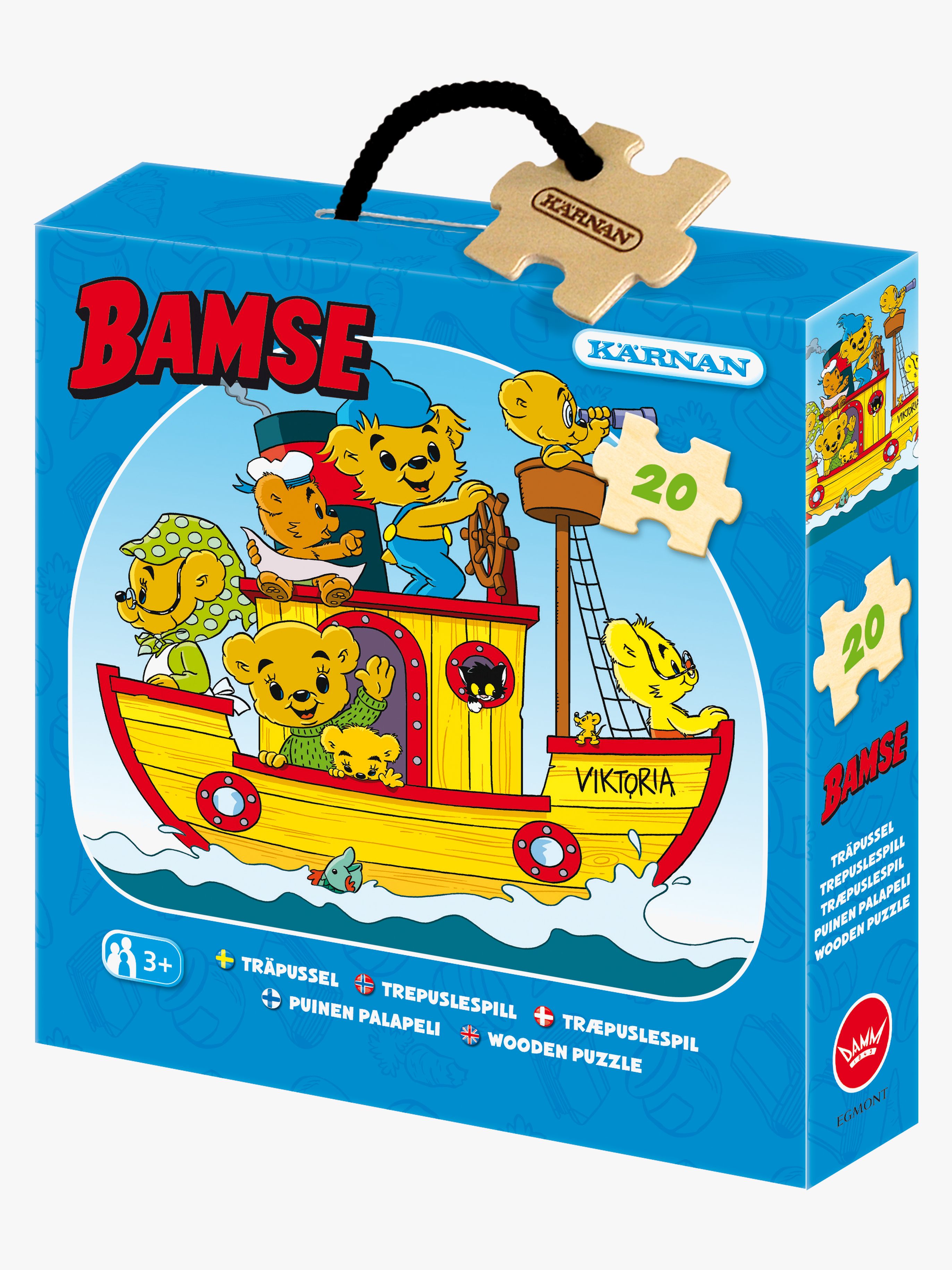 Kärnan Bamse Holzpuzzle 20 Teile