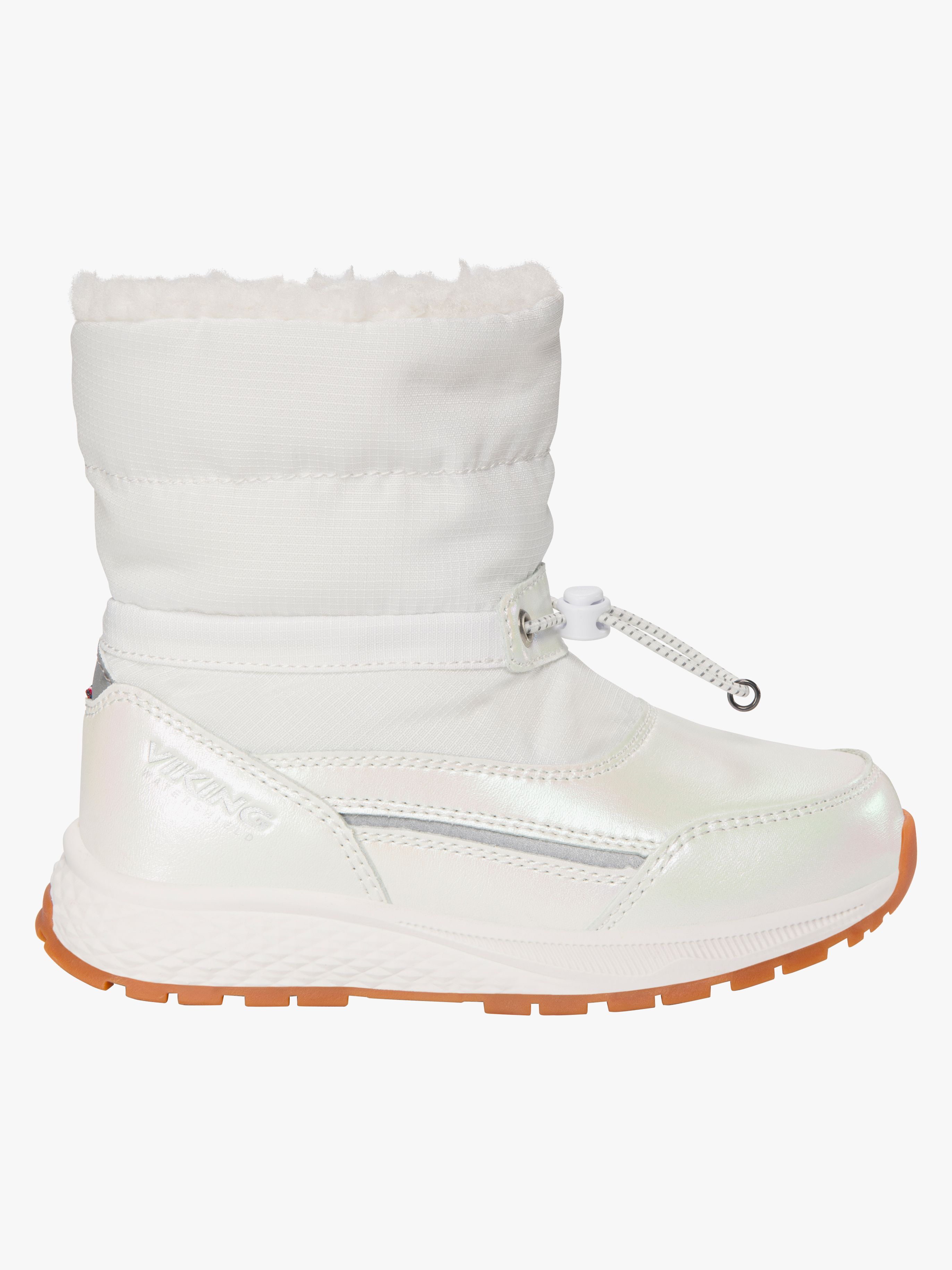 Viking Equip Shine Pull-On WP Winterstiefel, Eggshell, 29