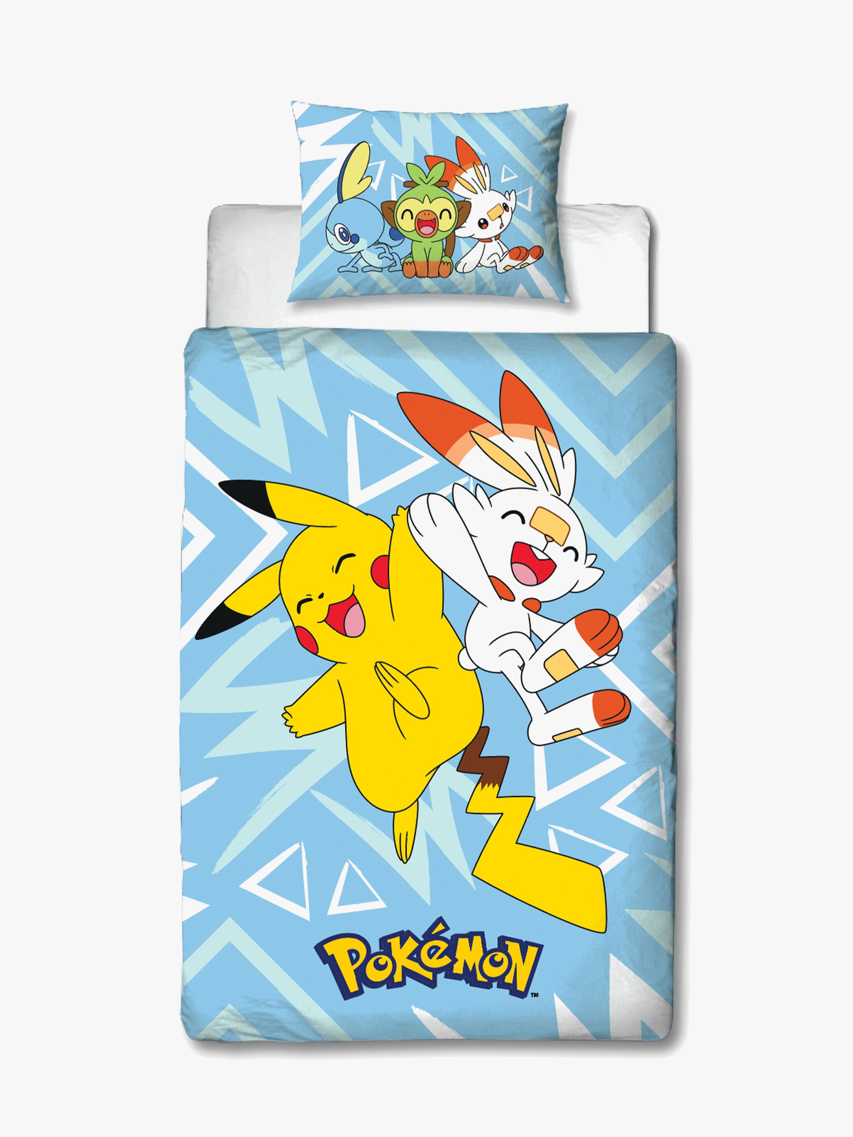 Pokémon Bettwäsche 150x210 cm, Gelb