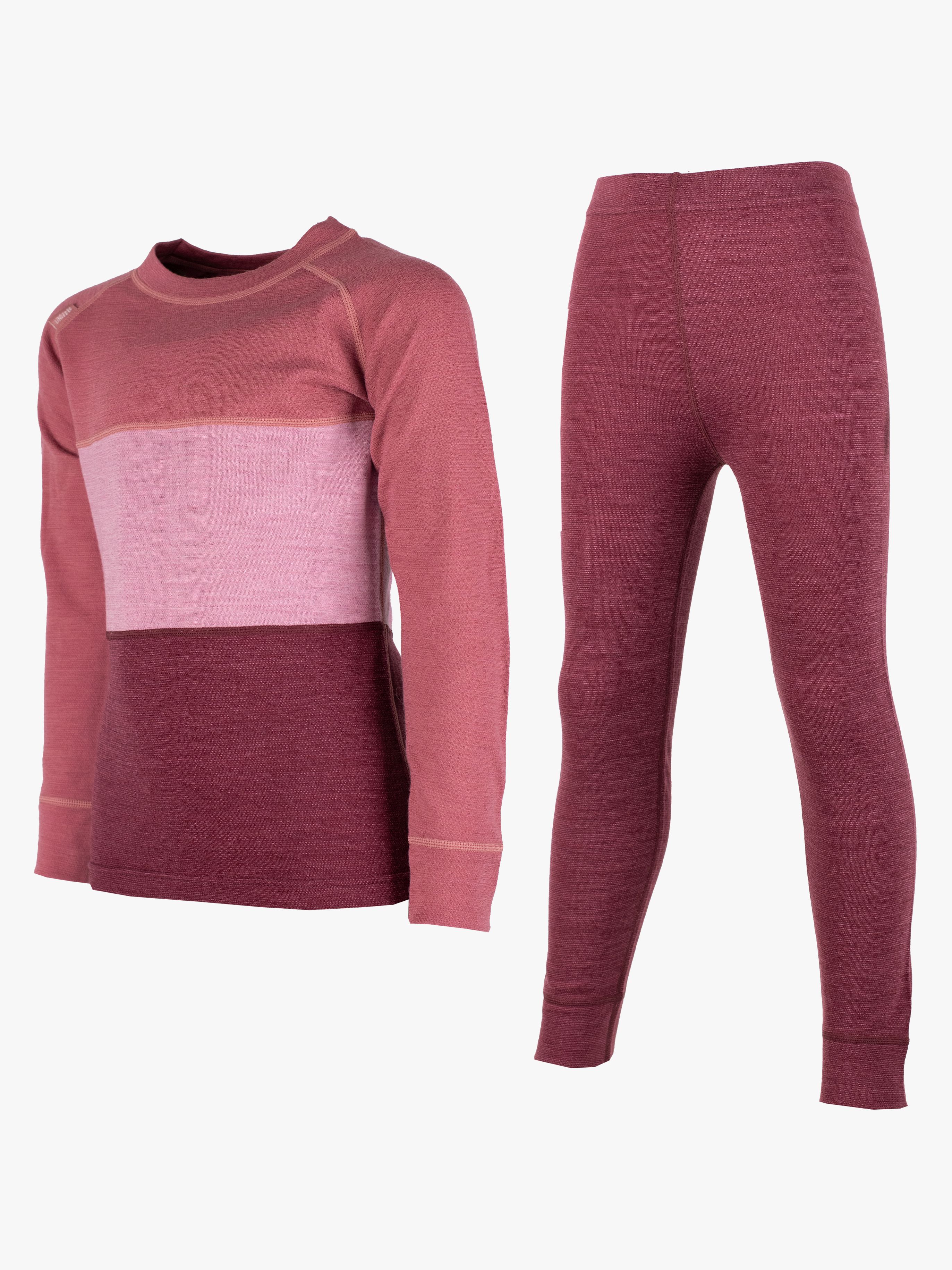 Lindberg Bamboo Merino Thermounterwäsche, Blush/Rose, 90