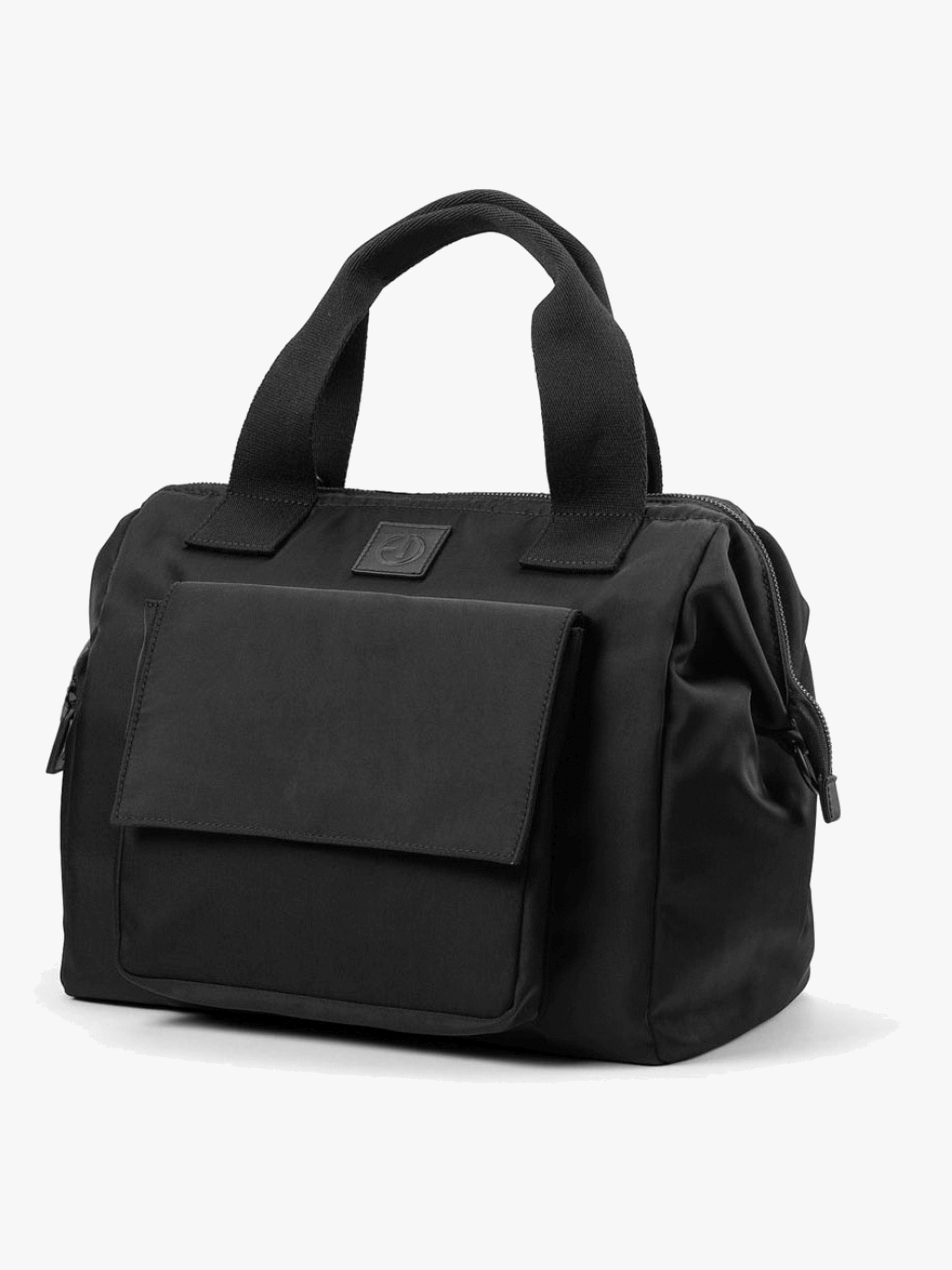 Elodie Wide Frame Wickeltasche, Black
