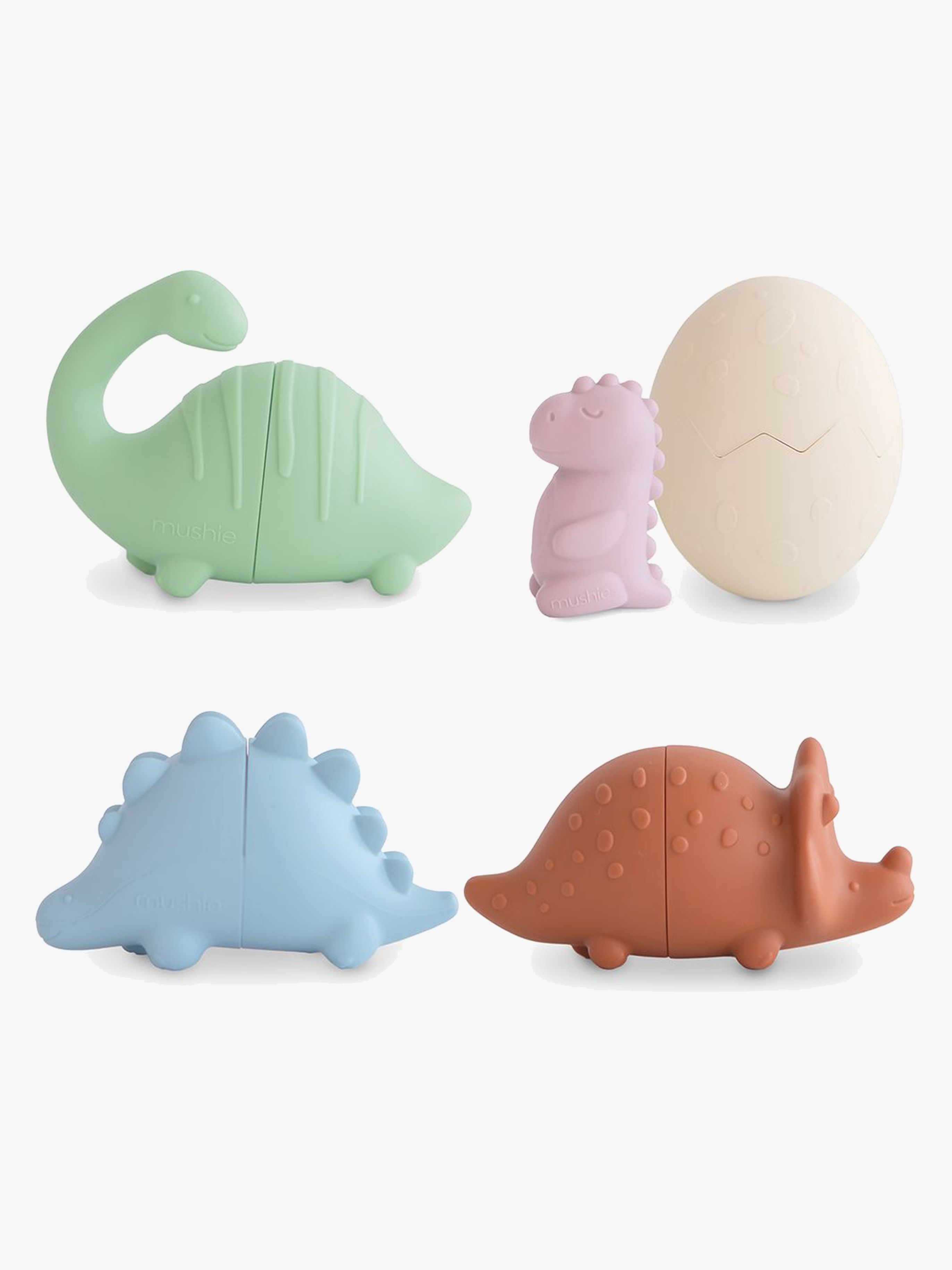 Mushie Badespielzeug Dinosaurier 5er-Pack
