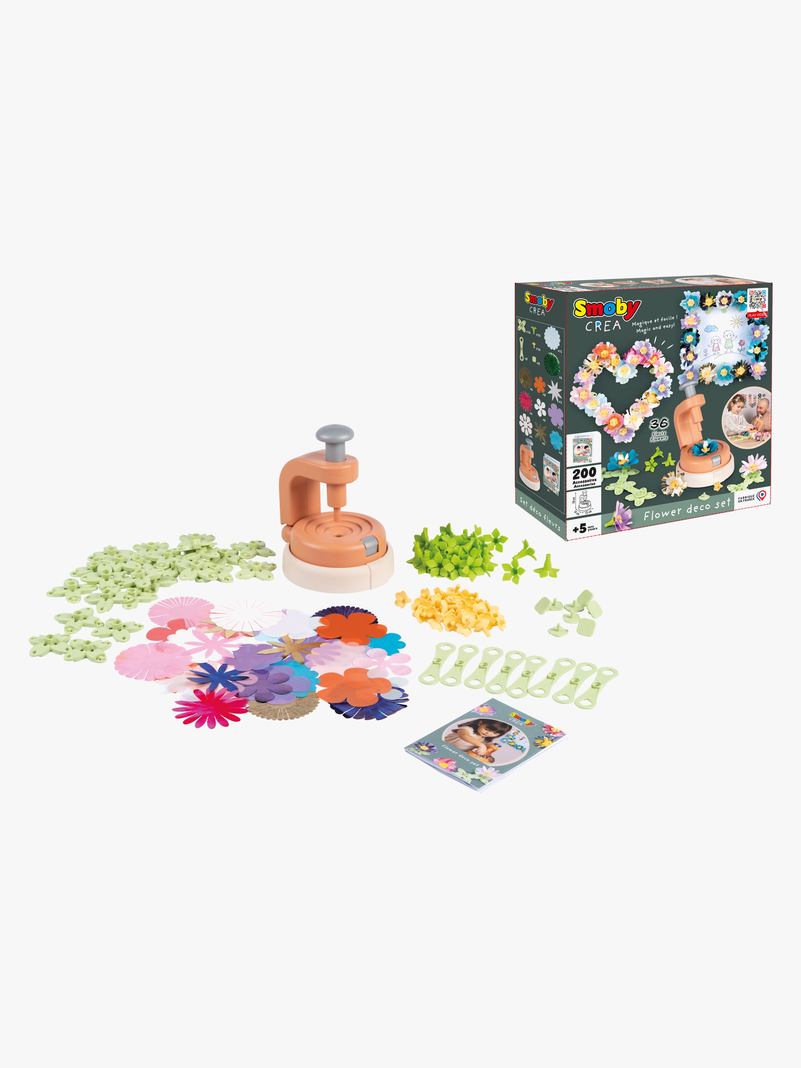 Smoby Crea Deco Blumen Kreativset