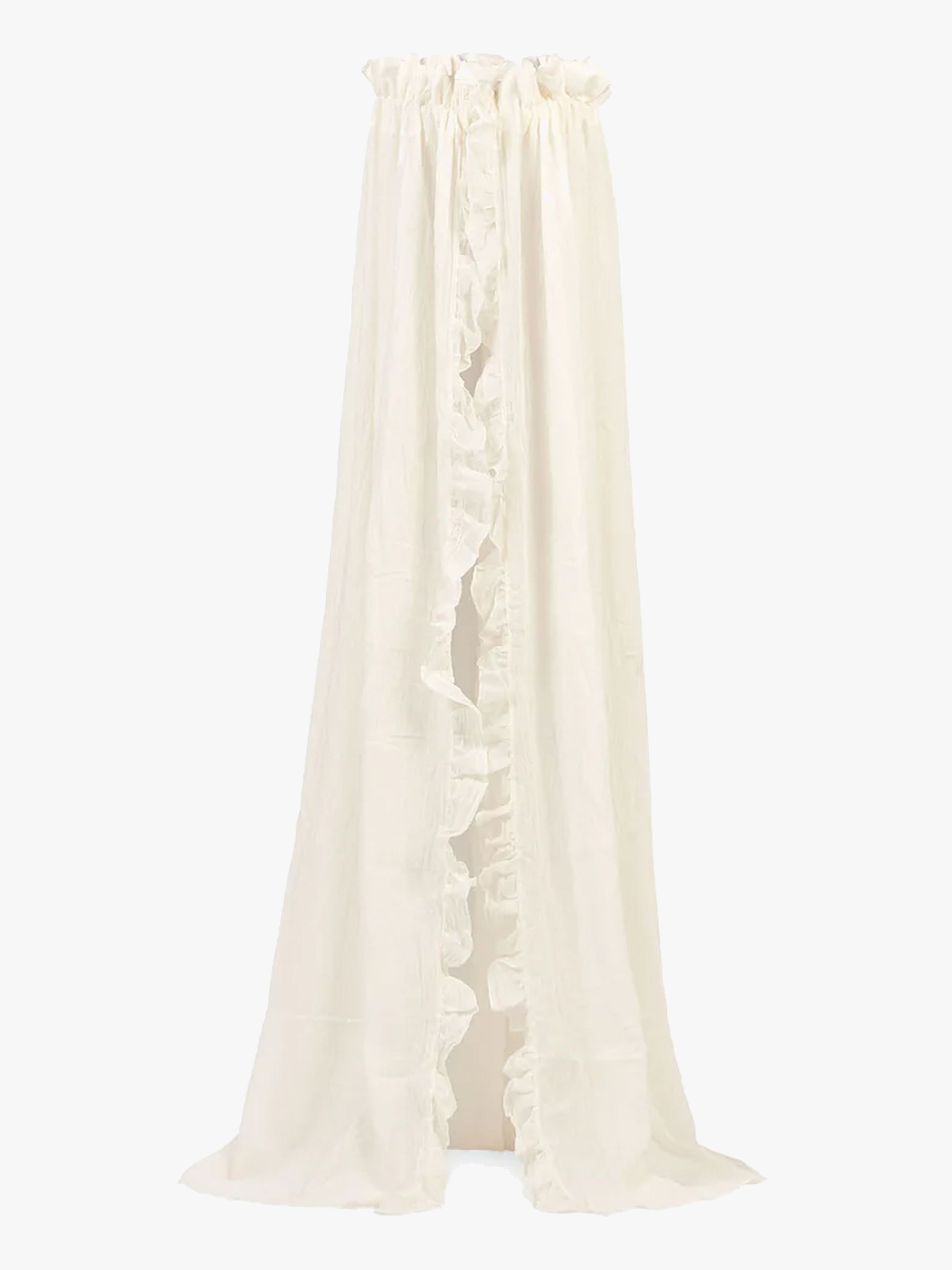 Betthimmel Vintage, Ruffle Ivory