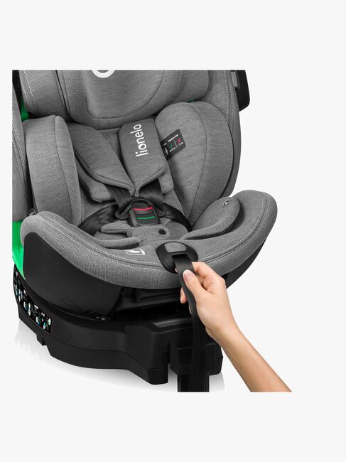 Lionelo Harmony i-Size Kindersitz, Grey Concrete Bamboo