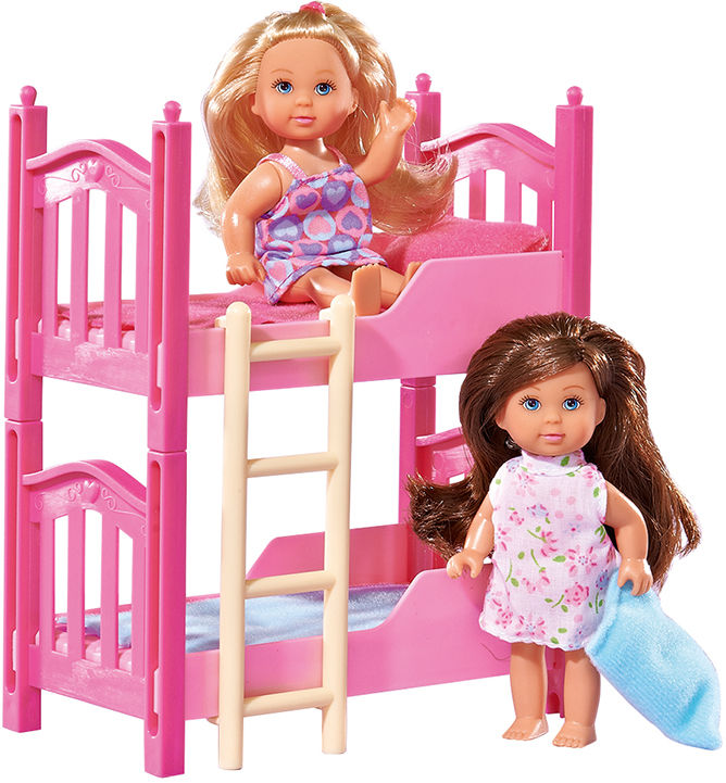 Evi Love Puppenhausmöbel Etagenbett